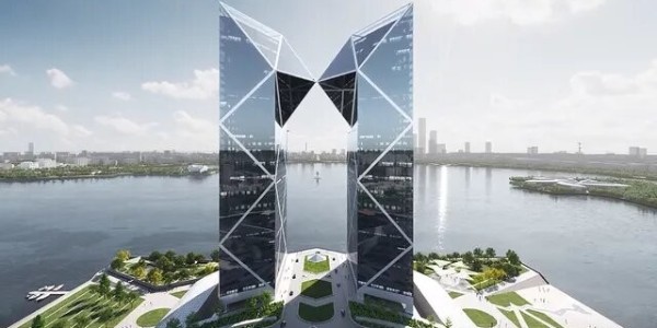 貝聿銘遺作上海中銀金融中心施工現(xiàn)狀曝光！