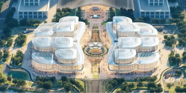 余杭未來科技城市民中心方案公布，即將開工!