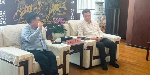 拜訪四川資源集團，共促土地整治發(fā)展