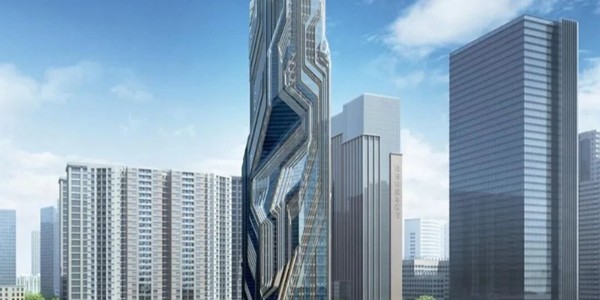 深圳又一新地標(biāo)封頂，由扎哈事務(wù)所設(shè)計(jì)，形如‘變形金剛’